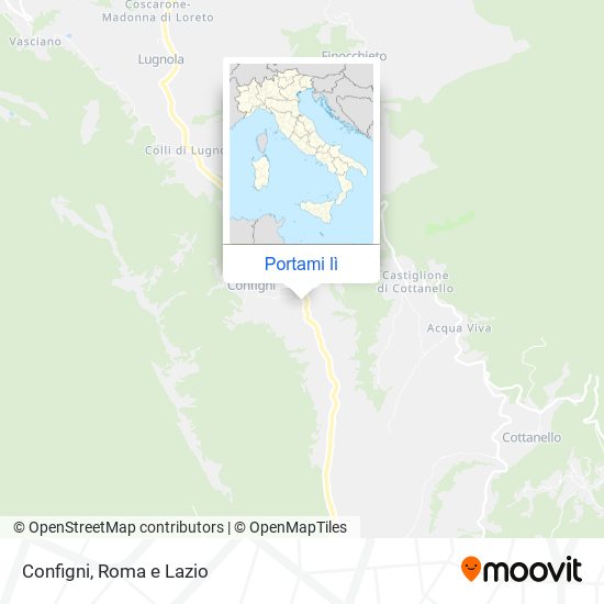 Mappa Configni