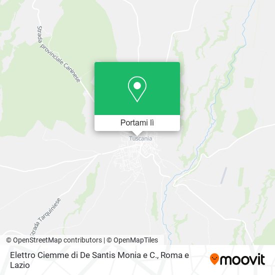 Mappa Elettro Ciemme di De Santis Monia e C.