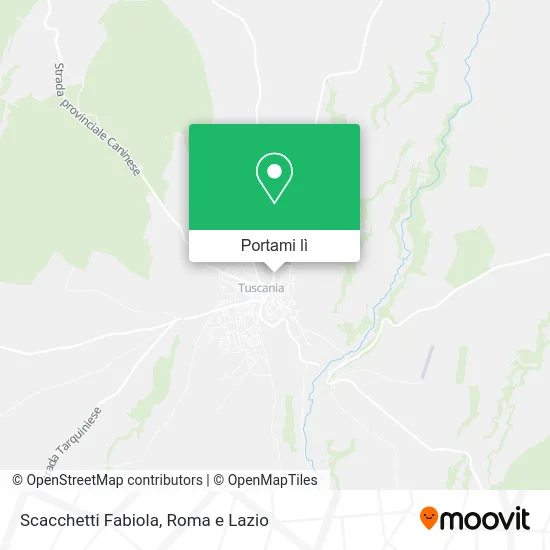 Mappa Scacchetti Fabiola