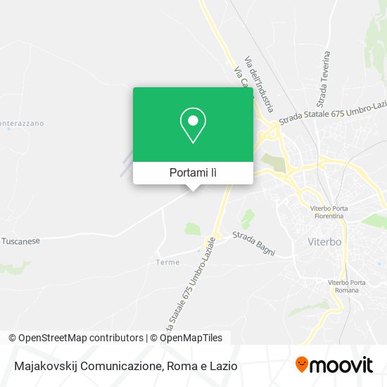 Mappa Majakovskij Comunicazione
