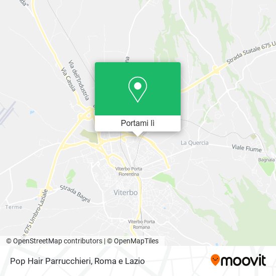 Mappa Pop Hair Parrucchieri