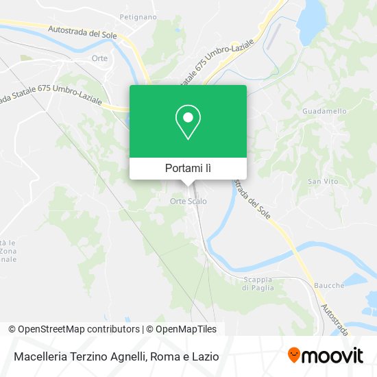 Mappa Macelleria Terzino Agnelli