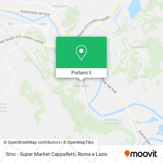 Mappa Smc - Super Market Cappelletti