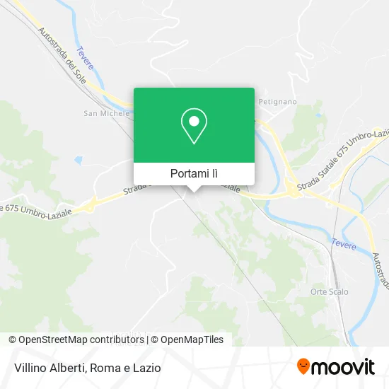 Mappa Villino Alberti