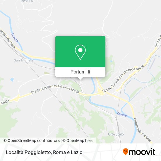 Mappa Località Poggioletto