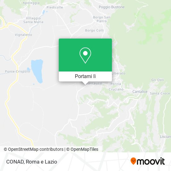 Mappa CONAD