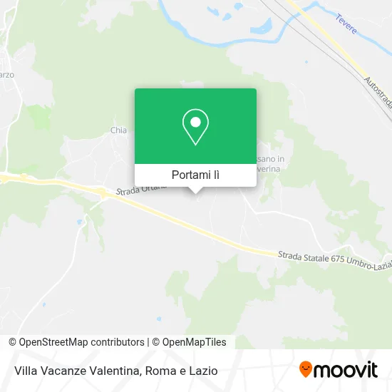 Mappa Villa Vacanze Valentina