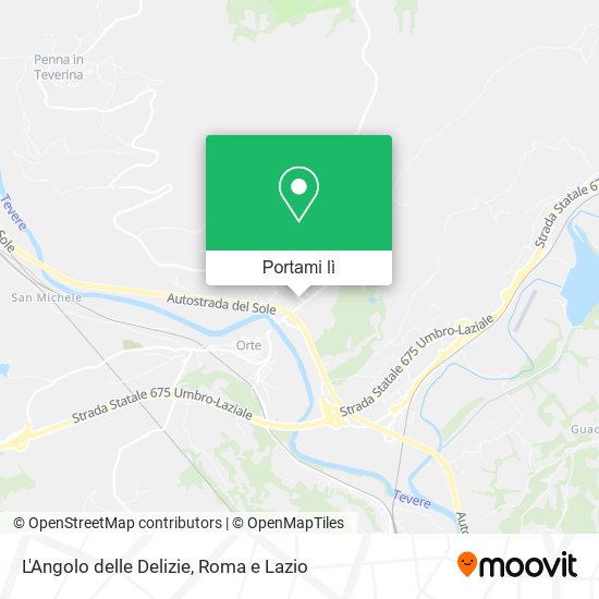 Mappa L'Angolo delle Delizie