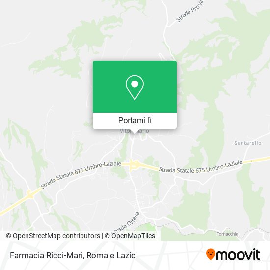 Mappa Farmacia Ricci-Mari