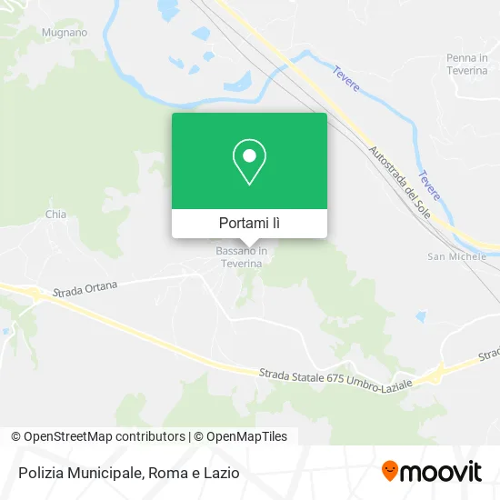 Mappa Polizia Municipale