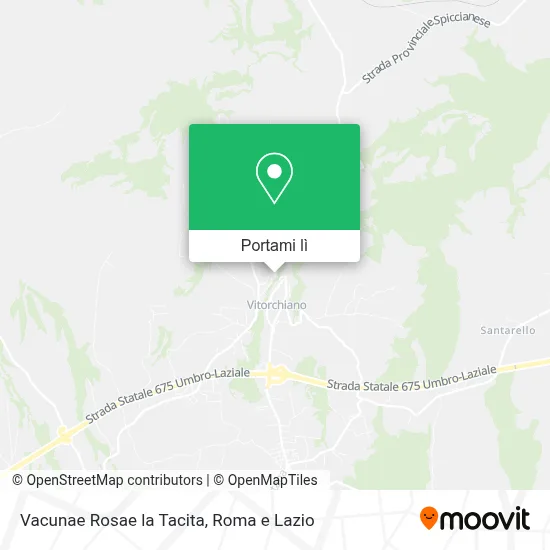 Mappa Vacunae Rosae la Tacita