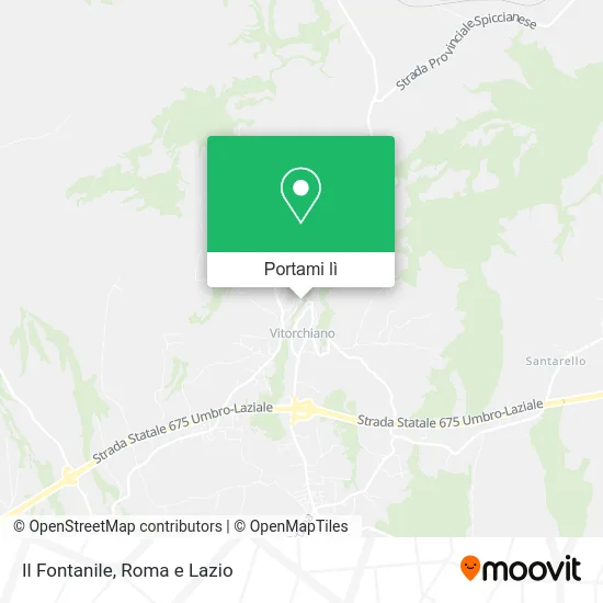 Mappa Il Fontanile