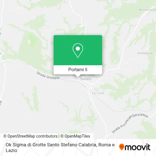 Mappa Ok Sigma di Grotte Santo Stefano Calabria