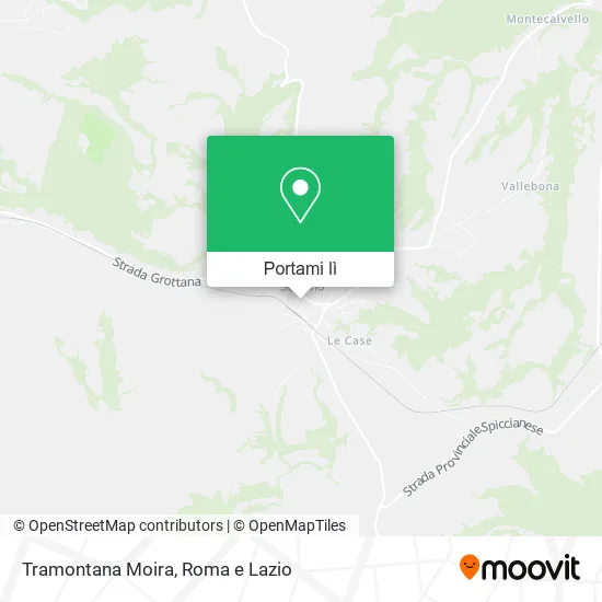 Mappa Tramontana Moira