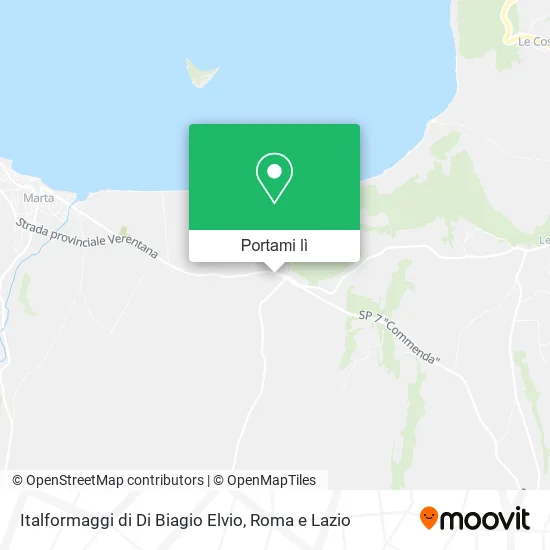 Mappa Italformaggi di Di Biagio Elvio