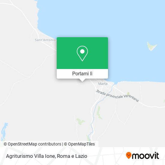 Mappa Agriturismo Villa Ione