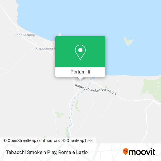 Mappa Tabacchi Smoke'n Play