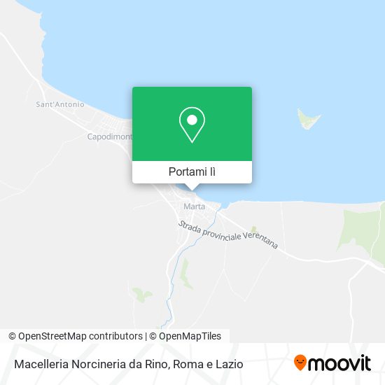 Mappa Macelleria Norcineria da Rino