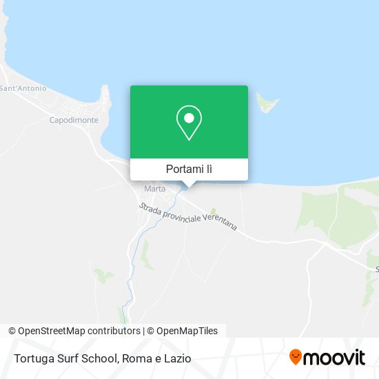 Mappa Tortuga Surf School