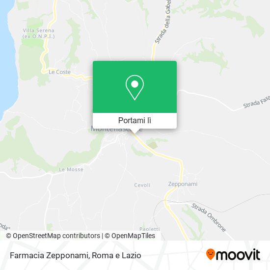 Mappa Farmacia Zepponami