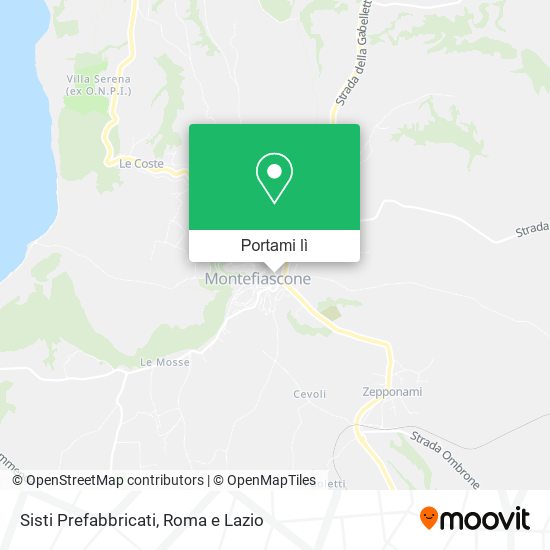 Mappa Sisti Prefabbricati