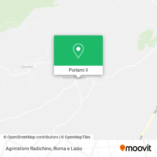 Mappa Agriristoro Radichino