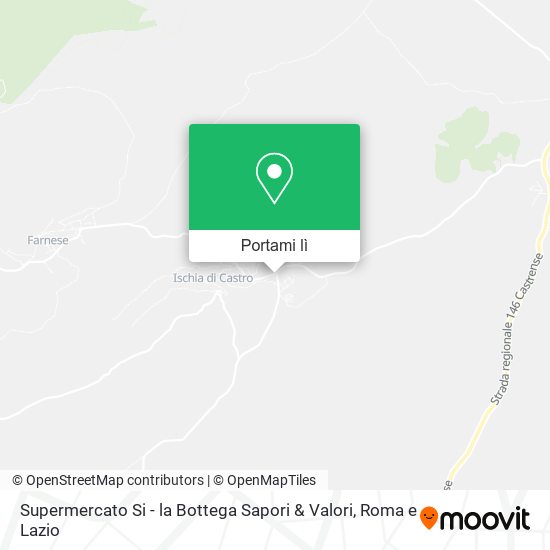 Mappa Supermercato Si - la Bottega Sapori & Valori