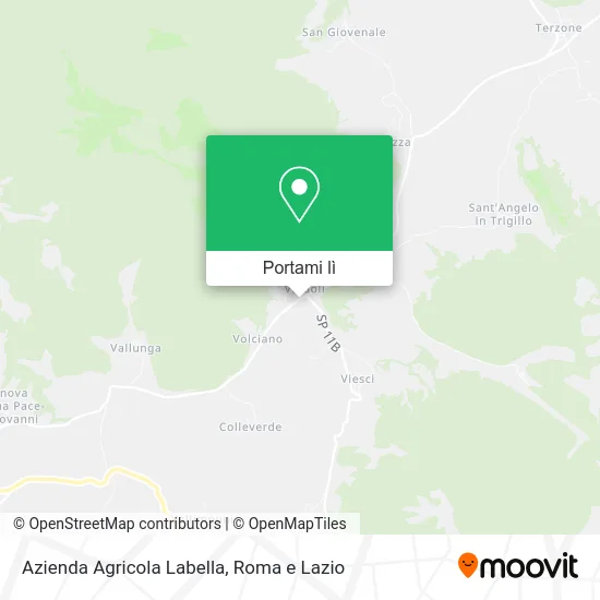 Mappa Azienda Agricola Labella