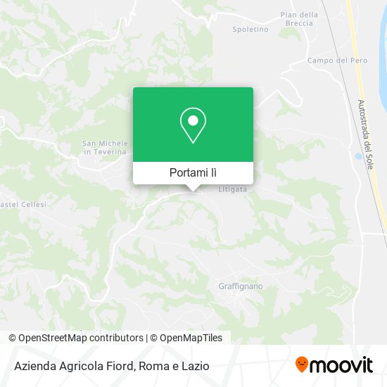 Mappa Azienda Agricola Fiord