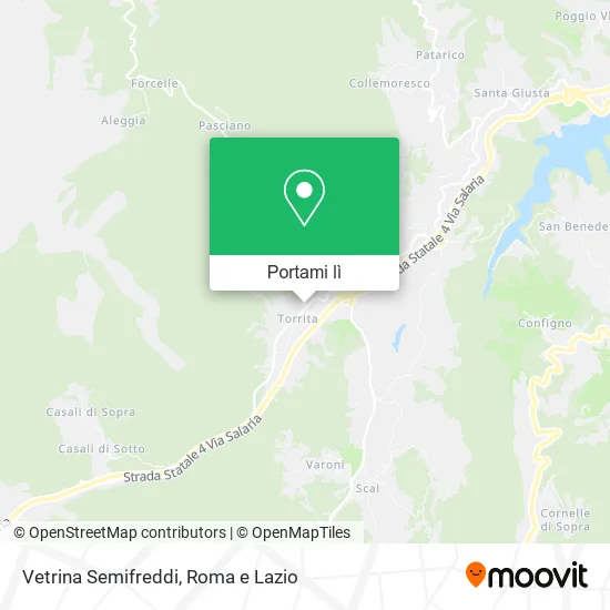 Mappa Vetrina Semifreddi