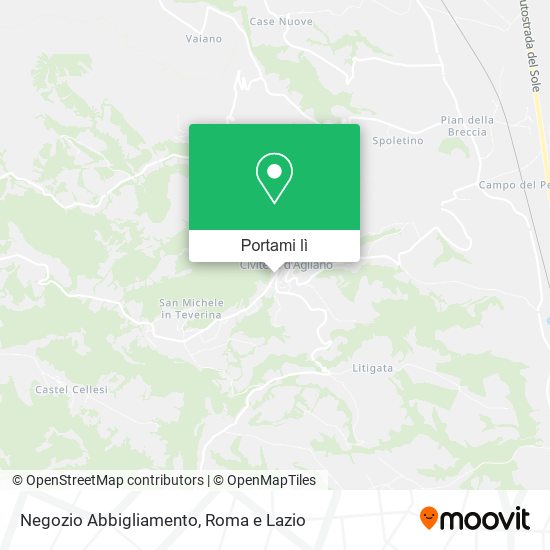 Mappa Negozio Abbigliamento