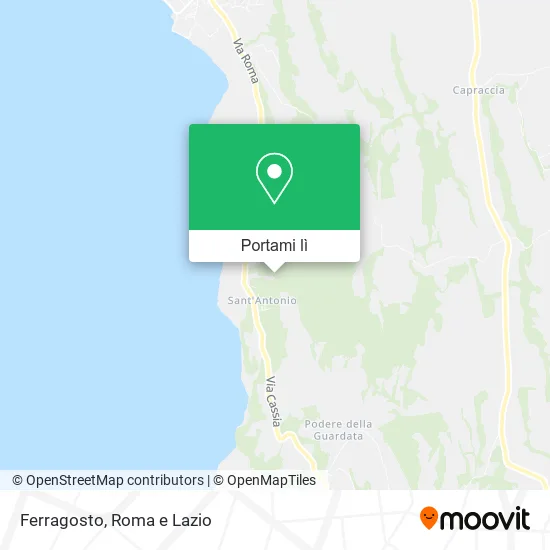 Mappa Ferragosto