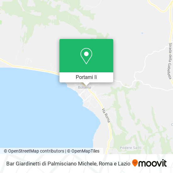 Mappa Bar Giardinetti di Palmisciano Michele