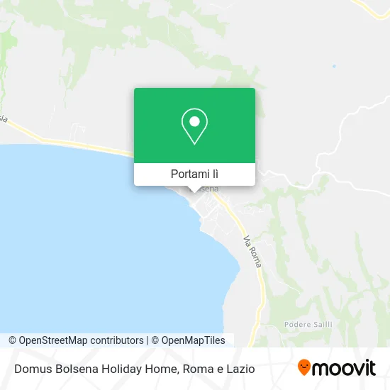 Mappa Domus Bolsena Holiday Home