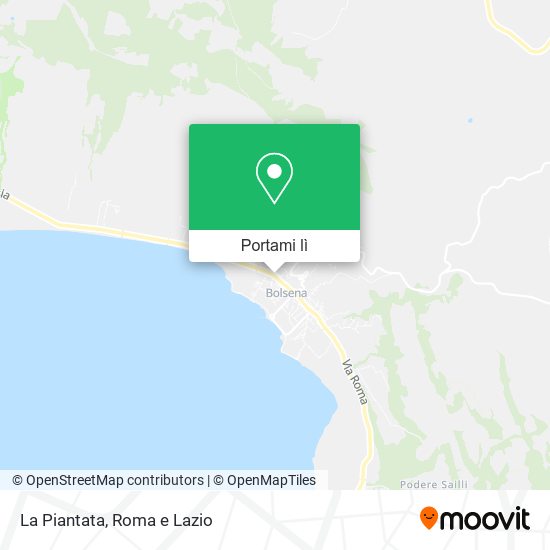 Mappa La Piantata