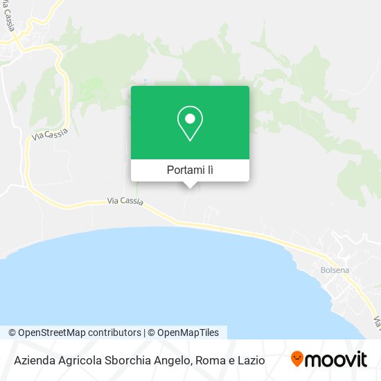 Mappa Azienda Agricola Sborchia Angelo