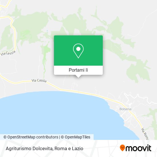 Mappa Agriturismo Dolcevita