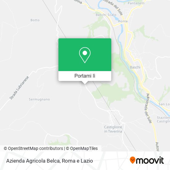 Mappa Azienda Agricola Belca