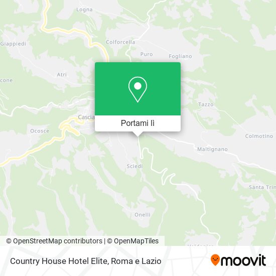 Mappa Country House Hotel Elite