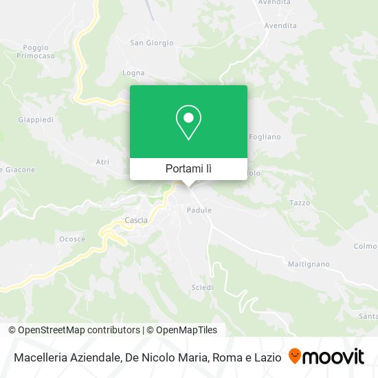 Mappa Macelleria Aziendale, De Nicolo Maria