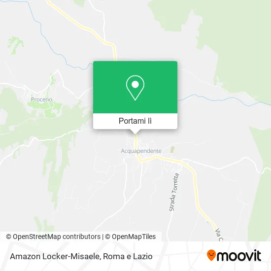 Mappa Amazon Locker-Misaele
