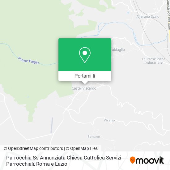 Mappa Parrocchia Ss Annunziata Chiesa Cattolica Servizi Parrocchiali