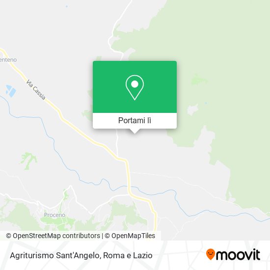 Mappa Agriturismo Sant'Angelo