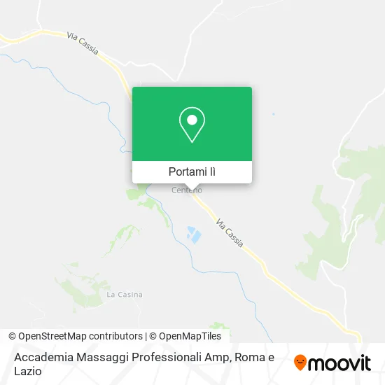 Mappa Accademia Massaggi Professionali Amp