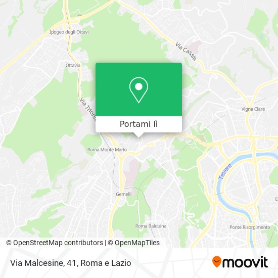 Mappa Via Malcesine, 41