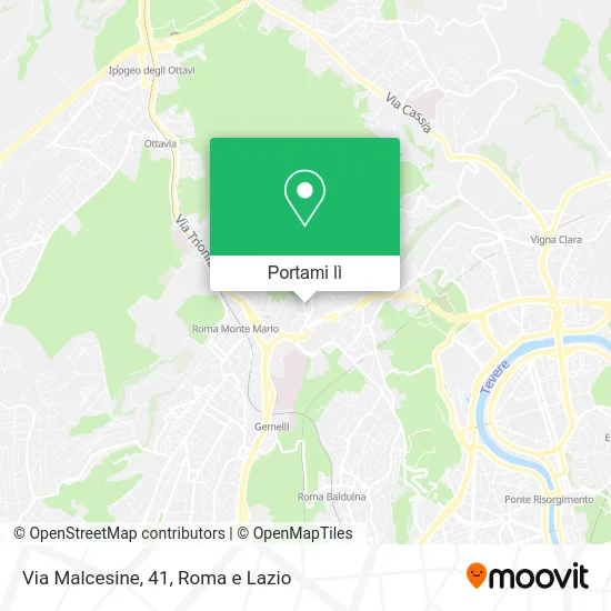 Mappa Via Malcesine, 41