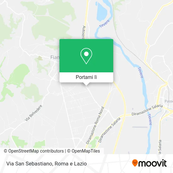 Mappa Via San Sebastiano