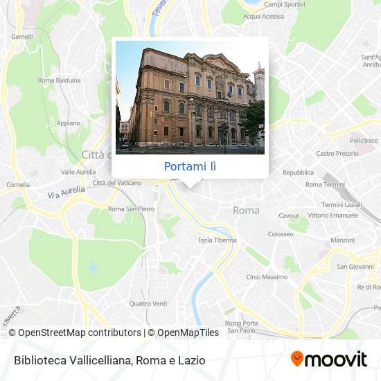 Mappa Biblioteca Vallicelliana