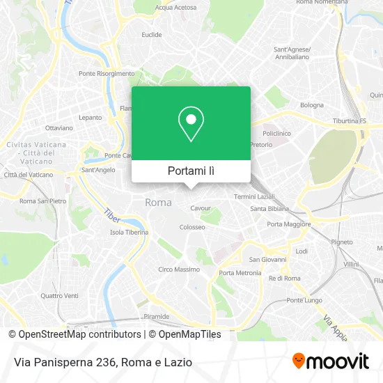 Mappa Via Panisperna  236