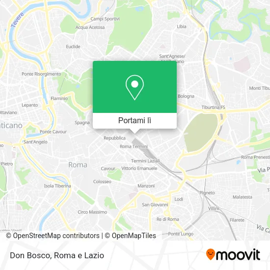 Mappa Don Bosco
